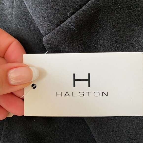 h By Halston BNWT Pullon Ankle Crop Black Pant XS - Picture 5 of 7